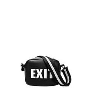 EXIT” Printed Crossbody Bag